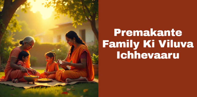 Premakante Family Ki Viluva Ichhevaaru